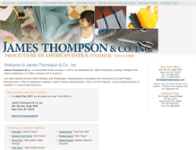 Tablet Screenshot of jamesthompson.com